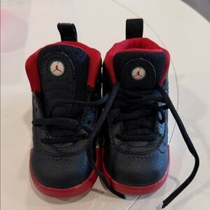 Nike Air Jordon Jumpman Pro Kids Black and Red Sneakers 5